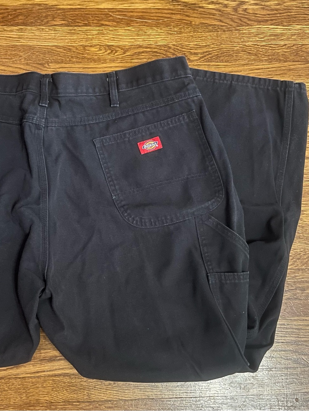 Dickies black carpenter pants 42x30 work utility gritty chore
